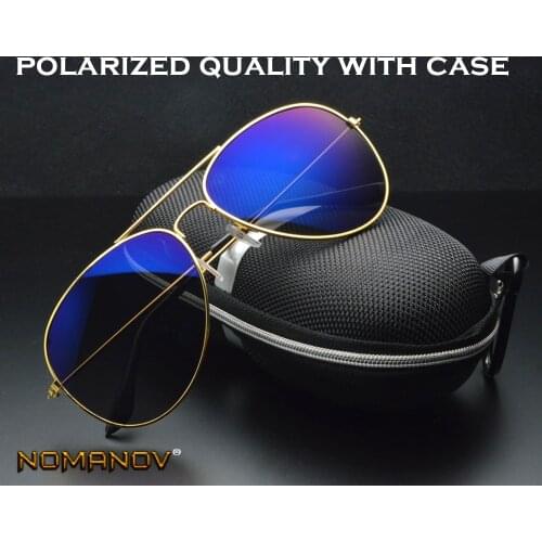 2018 Gold Mirror Polarized Sunglasses Men Women Tac Enhanced Polarized Polarised Uv400 Sun Glasses Driving Sport