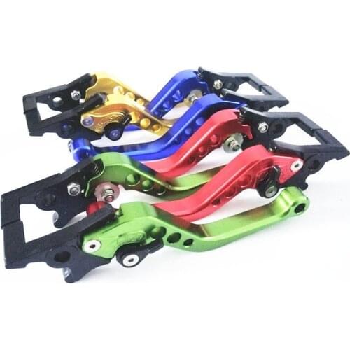 Universal Motorcycle Brakes 1 Pair CNC Aluminum Alloy Motorcycle Scooter Modification Double Disc Brake Lever