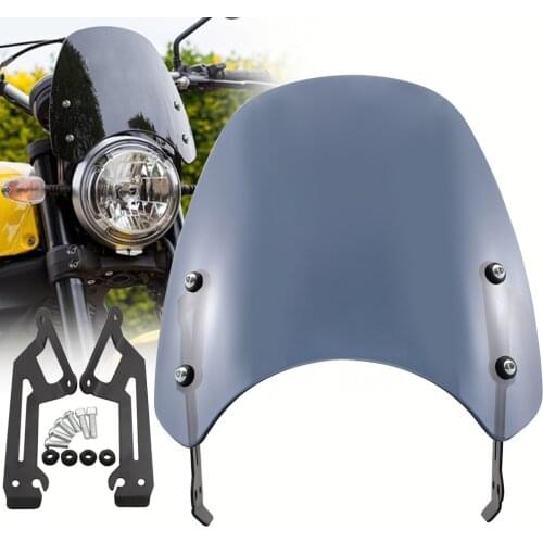 Motorcycle Windsheild Wind Deflector For Ducati Scrambler 400/803 Urban Enduro Street Classic Desert Sled 2015-2020 Windscreen