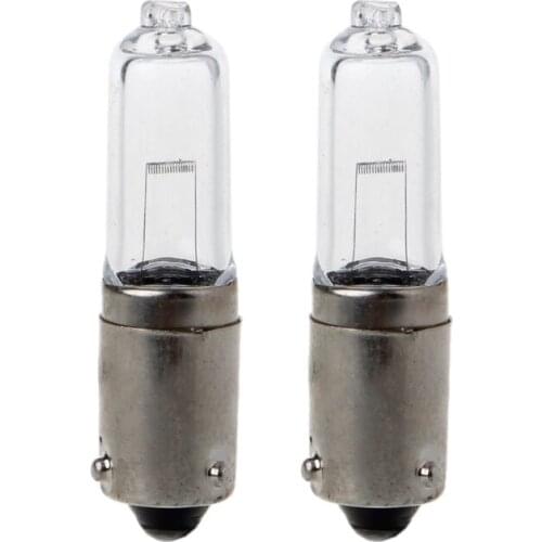 2x BAY9S H21W Halogen Light Bulb Backup Indicator Fog Car Lamp 12V 1.9A 250LM