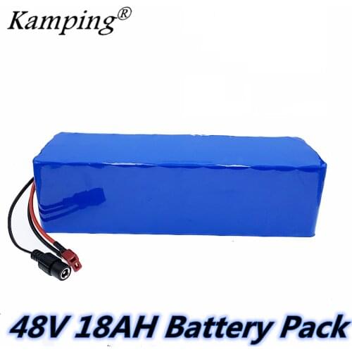 48v 18Ah 1000w 13S3P Lithium ion Battery Pack For 54.6v E-bike Electric bicycle Scooter with discharge BMS Tariff free