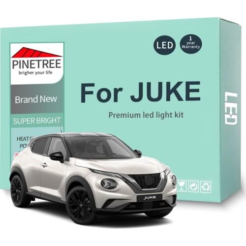 8Pcs Led Interior Light Kit For Nissan Juke 2010-2015 2016 2017 2018 2019 Dome Map Reading Light Canbus No Error