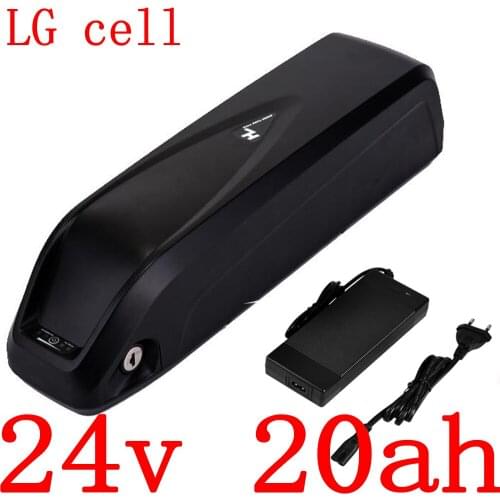 24V Lithium Battery 500W 24V 20AH electric bicycle battery 24V 13AH 17AH 20AH Electric Li-ion Scooter Ebike Battery use LG cell