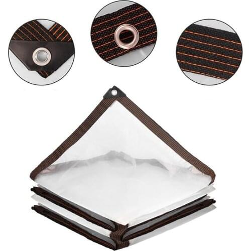 New Garden Shed Sun Shade Rainproof Cloth Greenhouse Film Transparent Tear-proof Anti-UV Canopy Meaty Thermal Insulation Cover