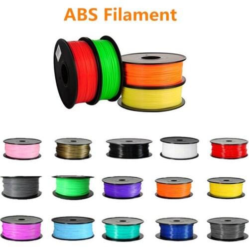 Reprap 3D printer filament ABS material MakerBot/RepRap/UP/Mendel 1kg plastic Rubber Consumables Material
