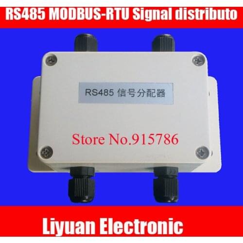 RS485 MODBUS-RTU Signal distributor /4 way signal splitter / Signal adapter box