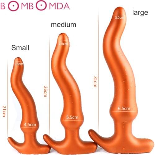 Silicone Big Size Anal Dildo Butt Plug Big Adult Sex Toys Anus Dilator Erotic Intimate Goods Sex Toys For Adults Women Men Ga