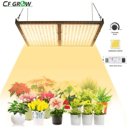 LED Grow Light Bar Quantum Board Samsung LM301B 3500K Full Spectrum COB LED Plant Growing Lamp For Indoor Plants Greenhouse Tent