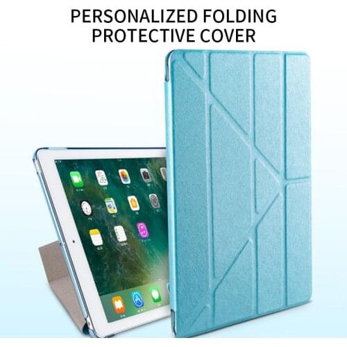 High Quality Shockproof Silicone Protection Case Multi-fold Smart Cover For iPad Pro 9.7 Inch Shell 2016 A1673 A1674 A1675 Funda