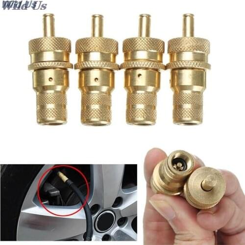 1Pcs 4WD Universal Brass Off The Road Automatic Tire Deflators Accessories Kit 6-30 PSI Adjustable Bleeder Set