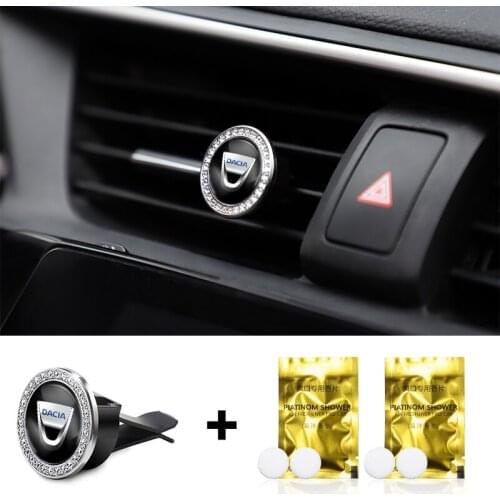 1Pcs Air Outlet Aromatherapy Clip Car Solid Perfume Freshener For Dacia Duster Logan Sandero Stepway Lodgy Dokker