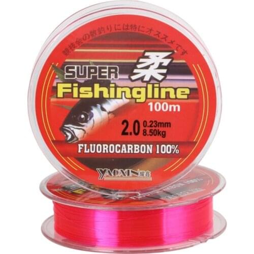 100m/200m Nylon Fishing Lines Durable Monofilament Rock Sea Fishing Wire Anti-bite Fishing Leader Line All Size 0.4 To 8.0
