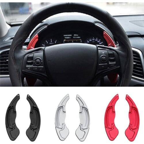 2Pcs Car Steering Wheel Paddle Extend Shifter Replacement Paddle Shifters Extensions Trim Durable Fit For Honda Accord 2013-2018