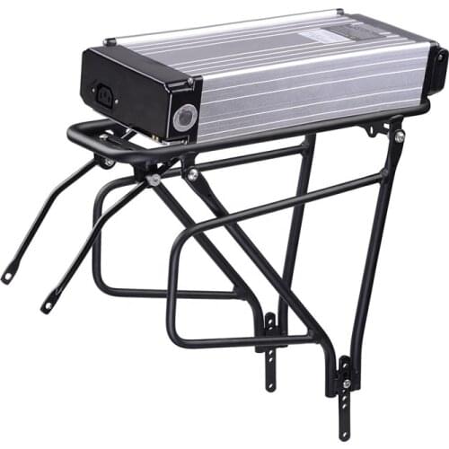 36V 14AH Lithium Electric Bicycle Battery Rear Rack Type Charger For 36V 500W 800W Bike