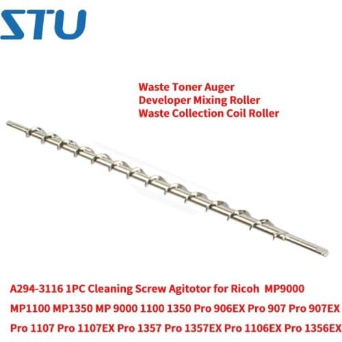 A294-3116 1PC Cleaning Screw Agitotor for Ricoh MP 9000 1100 1350 Pro 1356 1357 1106 1107 907 906 1357EX MP9000 MP1350 MP1100