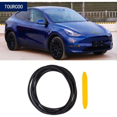 For Tesla Model Y Skylight Glass Sealing Strip Waterproof Noise Lowering Reduction Seal Strip