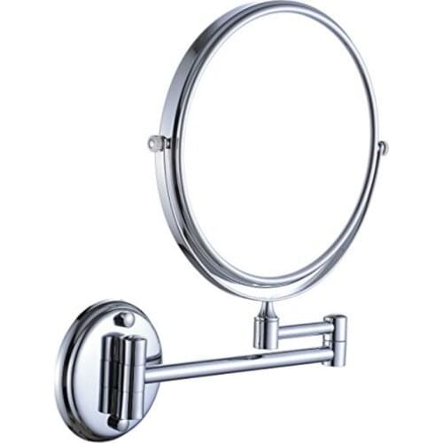 5X/1X Magnification Double-sided Wall Mounted Makeup Mirror Shaving Cosmetic