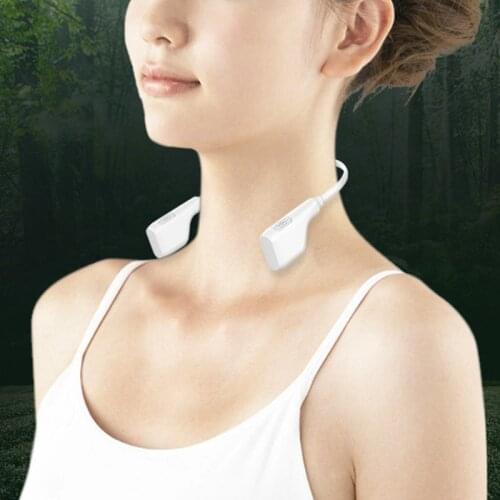 Hot TOD-Mini Portable USB Hanging Neck Air Purifier Wearable Hands-Free Negative Ion Air Cleaner Low Noise for Subway