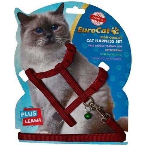 EuroCat Cat Chest Collar Brown 400046136