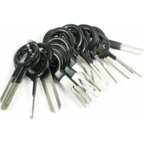 59 Pieces Terminal Ejector Kit Car Pin Tools Wire Connector Terminal Disassemble Remove Tool Set Key Pin Crimp Tire Accessories