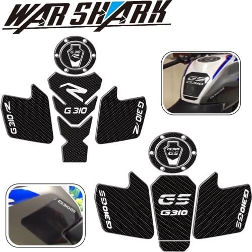 FOR BMW G310GS G310R G310 R G310 GS New Motorcycle Accessories Real Tank Pad Gas Fuel Sticker Moto Decal Emblem Protector
