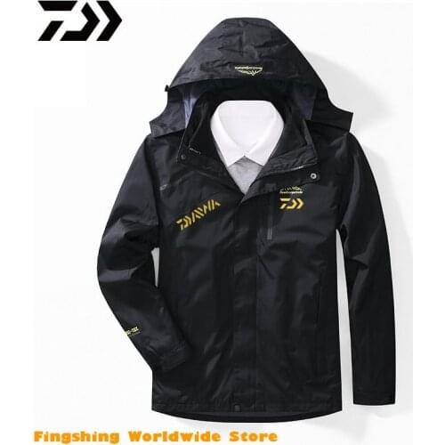 DAIWA Professional Fishing Clothes Fall/Winter Mens Outdoor Sports Waterproof Riding Camping Windproof Warm Fishing Jacket