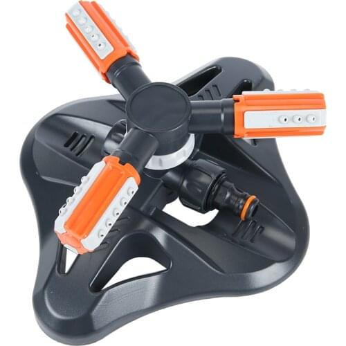 Garden Sprinkler Spray 360Degree Rotating Impulse Grass Watering Irrigation SystemFor Watering Garden Lawns Trees Shrubs