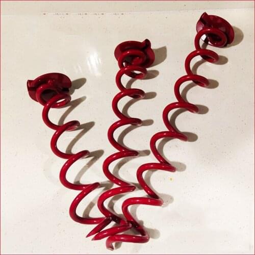Spiral Ground Anchors, Tent Stakes Heavy Duty Ground Screw Anchor Twist Stakes (1Pcs)