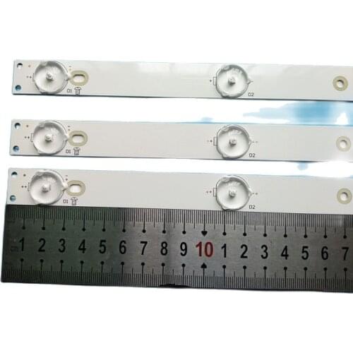New 7 Lamp 614 mm LED Backlight Strip For Philips 32PHH4309/60 32PFT4309/60 32PFT5300/60 32inch Bar Kit TV LED Line Band HD Lens