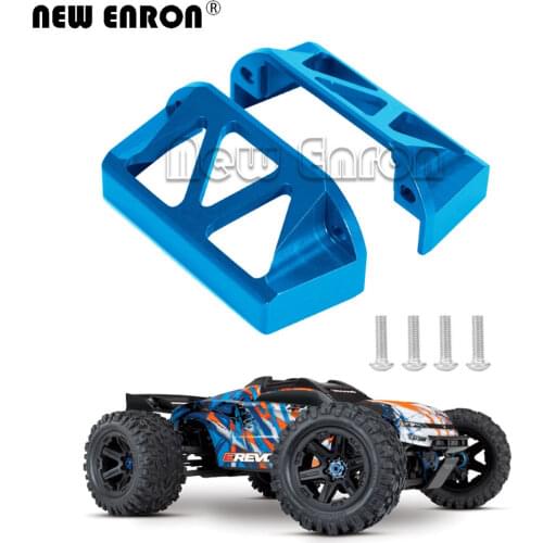 #5315 2Pcs Aluminum Steering Servo Guards Protector For RC Car Part Traxxas 1/10 Revo 3.3 E-Revo 2.0 VXL Summit Slayer Pro 4x4