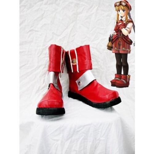 The Legend of Heroes VI Tita Russell Halloween Cosplay Boots Shoes Anime Party Cosplay Boots Adult Women Shoes