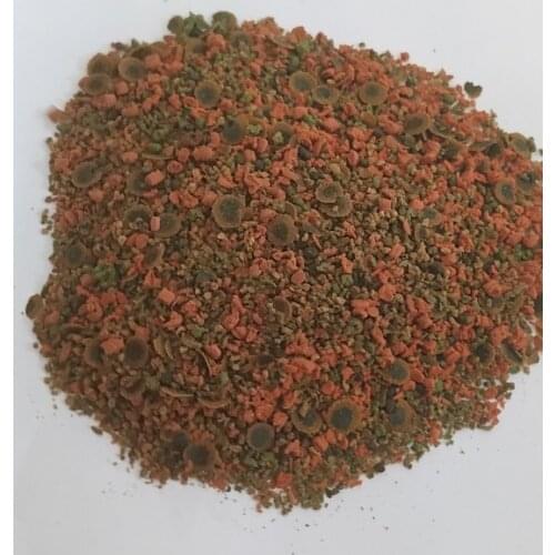 Cichlid and frontosa mix food mega fish food 100 gr