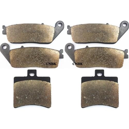 Disc Brake Pads Set for ITALJET Marco 400 Polo 2007 - 2009 Front Left Right + Rear Onroad