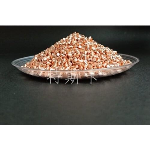 Raw Copper Metal Nugget Copper Chop 99.9% Pure 3*4mm