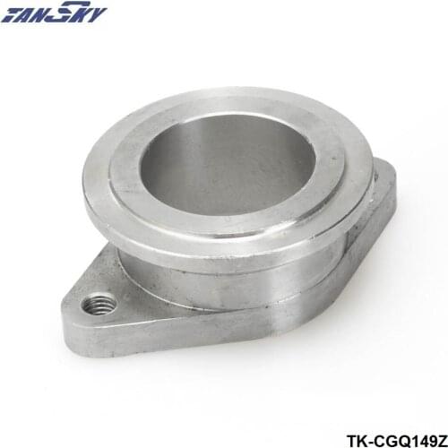 Stainless steel 38mm 2bolt to 44mm V-band MV-R vband Wastegate Adapter Flange TK-CGQ149Z