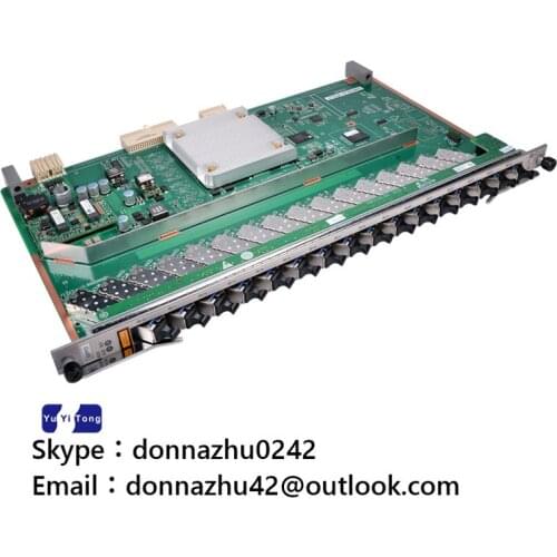 Original MA5680t OLT 16 ports GPON board GPFD 16 SFP C++ modules second hand