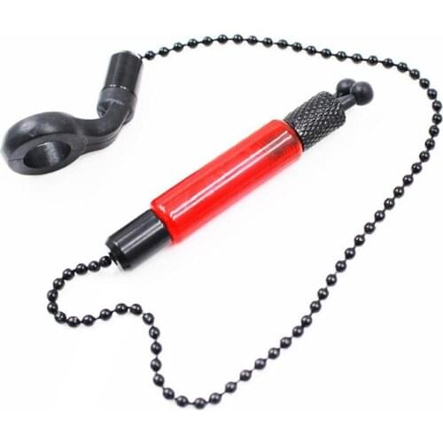 Portable LED Chain Fishing Swinger Fishing Bite Alarm Illuminated Hanger Swinger Gear for Outdoor Carp Fishing Tool
