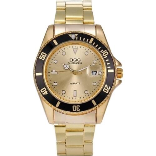 High-end Luxury Quartz Wrist Watches Dress Men Women Business Watch Gold Stainless Steel Clock Casual Couple watch Relogio Gift
