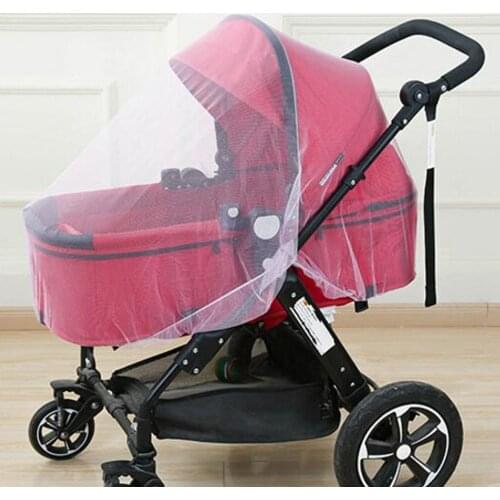 Baby Pushchair Mosquito Insect Net Shield Safe Crib Netting for Infants Cart Protection Mesh Cover In The Stroller Accessories