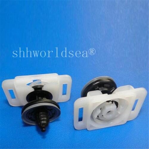 Shhworldsea 100PCS Door plate with sealing layer retainer for vw for audi auto plastic retainer trim clips car fasteners clip