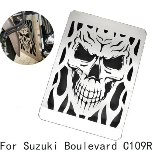 For Suzuki Boulevard C109R Intruder VLR1800 Motorcycle Radiator Grille Guard Cover Water Tank Protection Net Modification Parts