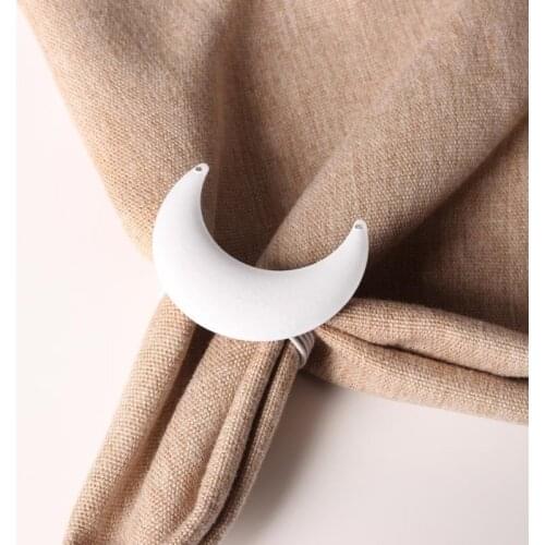 30pcs Christmas table decoration hotel club star moon napkin ring napkin ring Christmas tree pendant