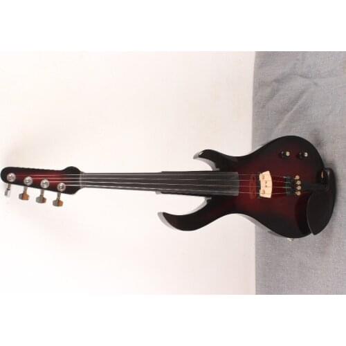 4 String Electric Violin New 4/4 Flame guitar shape Solid wood Powerful Sound fret 1-5