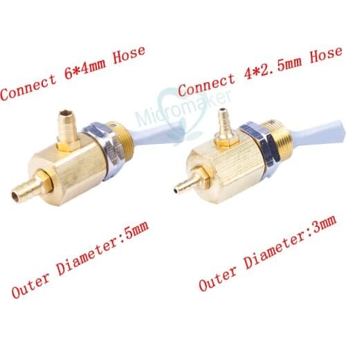 5mm / 3mm 1pcs Dental Pulldown Switch Valve Toggle For Dental Chair Unit Water Bottle