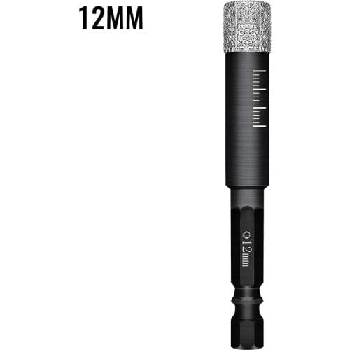 Diamond Drills Tile Dry Drill Bit Tools Accessories For Angle Grinder Hand Drill 6mm 8mm 10mm 12mm For Porcelain Granite Tile