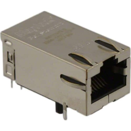 Free Shipping 2pcs/LOT 0816-1X1T-23-F CONN MAGJACK 1PORT 1000 BASE-T Conn RJ45 1000M