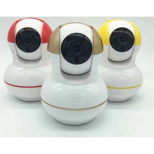 720P Wireless IP Camera With PIR Detector and Smoke Sensor Alarm Camera
