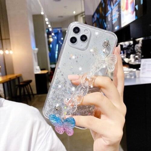 Crystal bracelet Case For Samsung A51 A50 S10 Plus S8 S9 S20 FE S21 Plus Ultra S10E A71 A70 A21S A31 A41 A21 A11 A10 A40 A20 A30