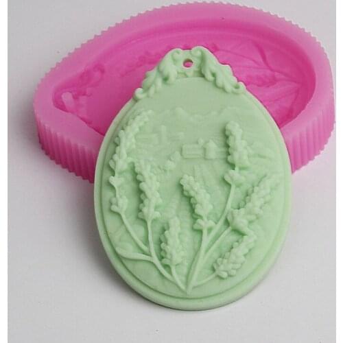 Flowers Pendant Liquid Silicone Molds Gypsum Mould Soap Making Cake Cookie Baking Tools