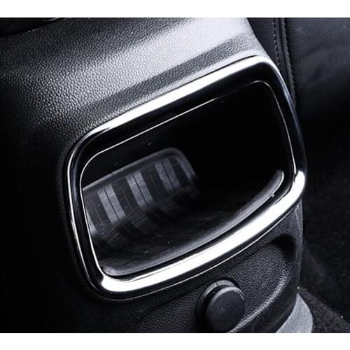 Car Rear Air Vent Outlet Cover Trim Decoration Stickers For Mini Cooper F54 Clubman Interior Accessories Styling Modification